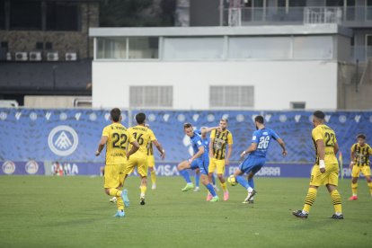 Un instant del partit