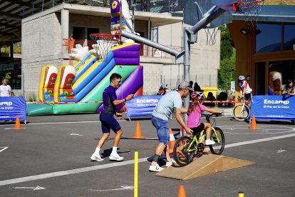 Un dels participants en La Purito Kids.