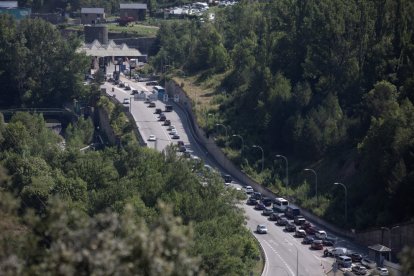 Retencions d'entrada a Andorra des d'Espanya durant aquest mes d'agost