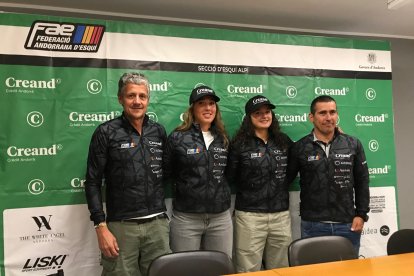 Presentació estructura de l'equip de velocitat