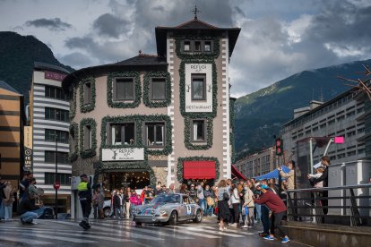 Una edició anterior del ral·li d'Andorra Històrica