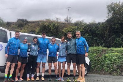 L’equip nacional, a Sòria.