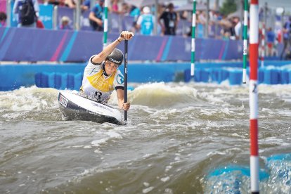 Mònica Doria en una competició anterior.