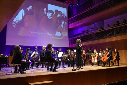 Un instant del concert a l'Auditori Nacional d'Andorra