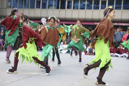 El ball de l'acte inaugural de la Vila Medieval