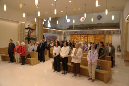 Missa solemne per celebrar el Dia de la gent gran a Sant Julià