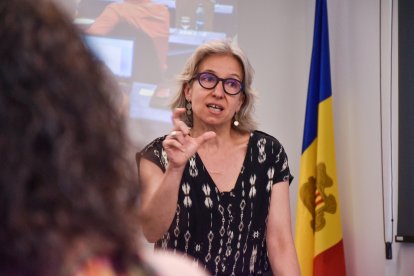 La directora d'Andorra Business, Judith Hidalgo