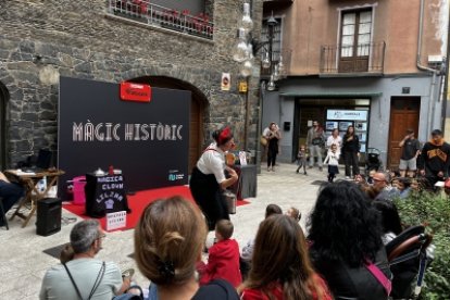 Un espectacle de la primera edició del Màgic Històric.