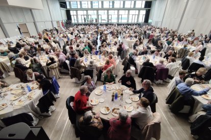 Dinar de la Festa Magna celebrat avui al Prat del Roure