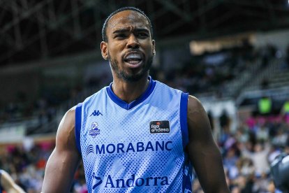 Jerrick Harding, al partit davant el Granada.