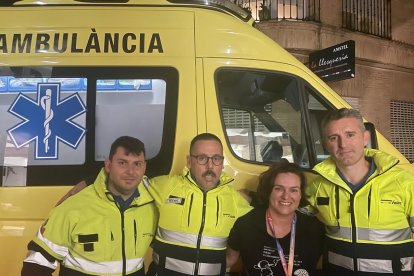 Ambulàncies Valira ajudant a València