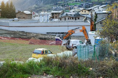 Inici de la construcció.