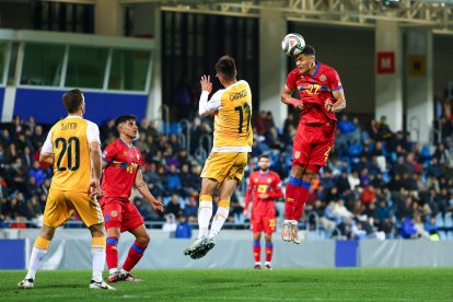 Un gol de Postolachi al minut 92 va donar la victòria als moldaus.