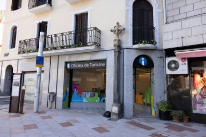 La nova oficina de turisme d'Escaldes-Engordany, a la plaça Santa Anna.