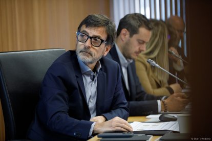 El president de la comissió gestora del fons, Jordi Cinca, ahir.