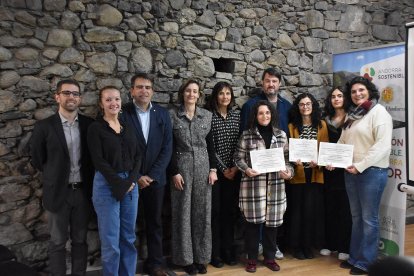 Tots els premiats del XVIII Concurs d'Iniciatives Ambientals