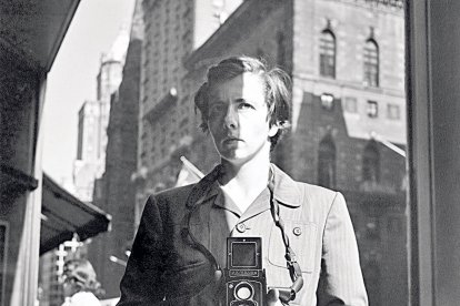 Autoretrat de Vivian Maier, Nova York, 1953.