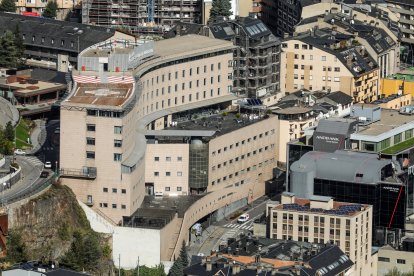 L’exterior de l’hospital.