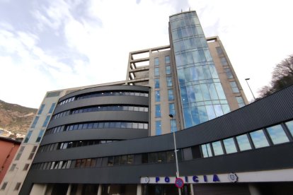 La seu central de la policia a Escaldes-Engordany.