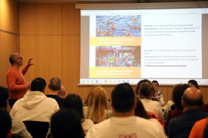 Reunió amb les entitats esportives de la capital.