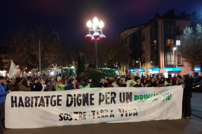 Manifestació Pirineu Viu la Seu