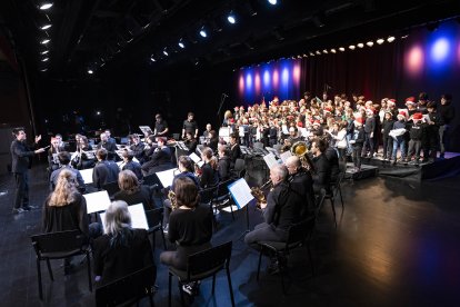 L’Institut de Música en un concert de Nadal.