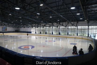Pista de gel del Palau de Gel de Canillo