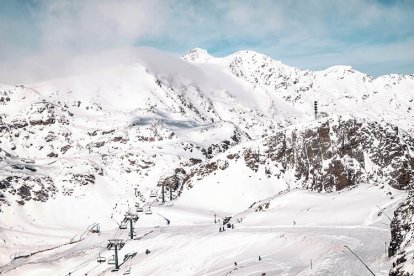 Ordino Arcalís després de les nevades d’aquests dies.