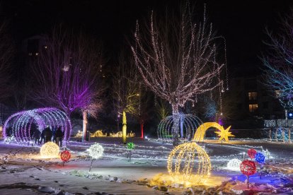 Activitats de Nadal a la parcel·la de l’antic càmping Pla de Canillo.