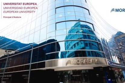 La Universitat Europea i MoraBanc han signat un conveni de cooperació