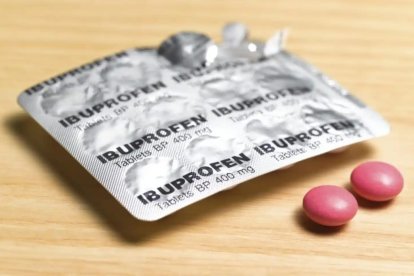 Un blíster d’ibuprofèn.