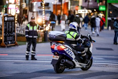 Agents de circulació d’Andorra la Vella.