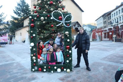 Els cònsols de la Massana durant la inauguració de l'Estelàrium