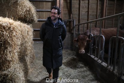 Guillem Casal Visita instal·lacions agropecuàries