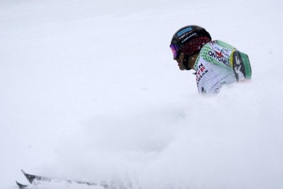 Joan Verdú, a la cursa de Val-d’Isère.