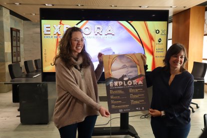 Presentació del cartell, ahir a Ordino.