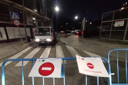 El comú d'Escaldes talla l'accés al carrer del Falgueró