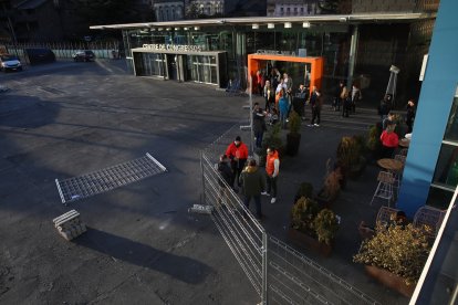 La casa pairal d’Andorra la Vella està a la plaça del Poble.