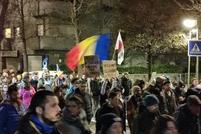 Manifestació per l’habitatge de l’entitat.