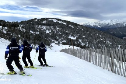 Policia recorda normes bàsiques de seguretat a les pistes d'esquí