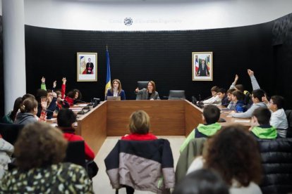 El Consell d'Infants celebrat avui a Escaldes