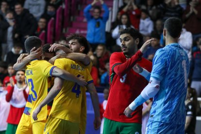 Duel de la selecció davant de Portugal.