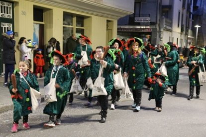 Una comparsas del Carnaval de Sant Julià de Lòria.