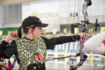 Núria Sinfreu al Campionat d’Espanya.