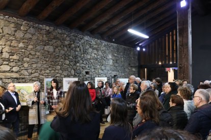 Un moment de la inauguració 'Moliners d'Andorra