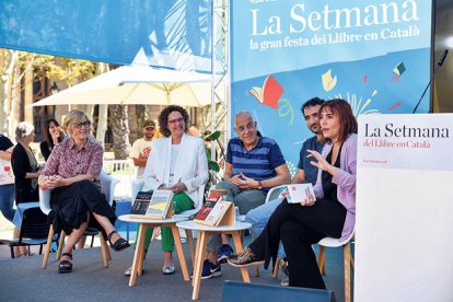 El matí d’Andorra a la Setmana del Llibre en català del 2024.