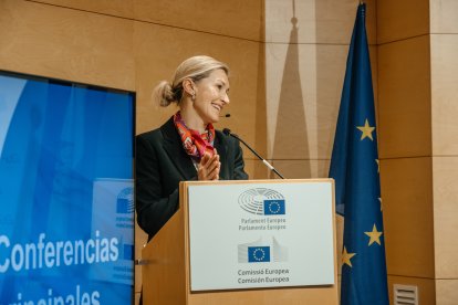 Krzepkowska durant la seva visita a Andorra.