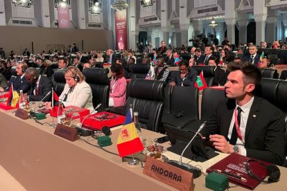 El secretari d'Estat, David Forné a la Conferència Ministerial Mundial sobre seguretat vial que se celebra al Marroc