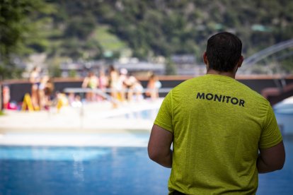 Un monitor del comú d'Andorra la Vella