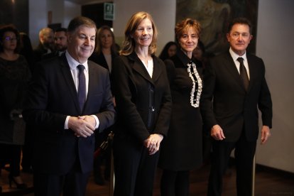 Enric Casadevall, Olga Adellach, Clàudia Arias i Joan Cabeza quan integraven el Consell Superior de la Justícia

Foto de  Fernando Galindo